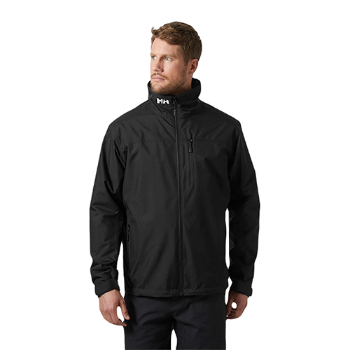 Helly Hansen Men's Black Crew Midlayer Jacket 2.0