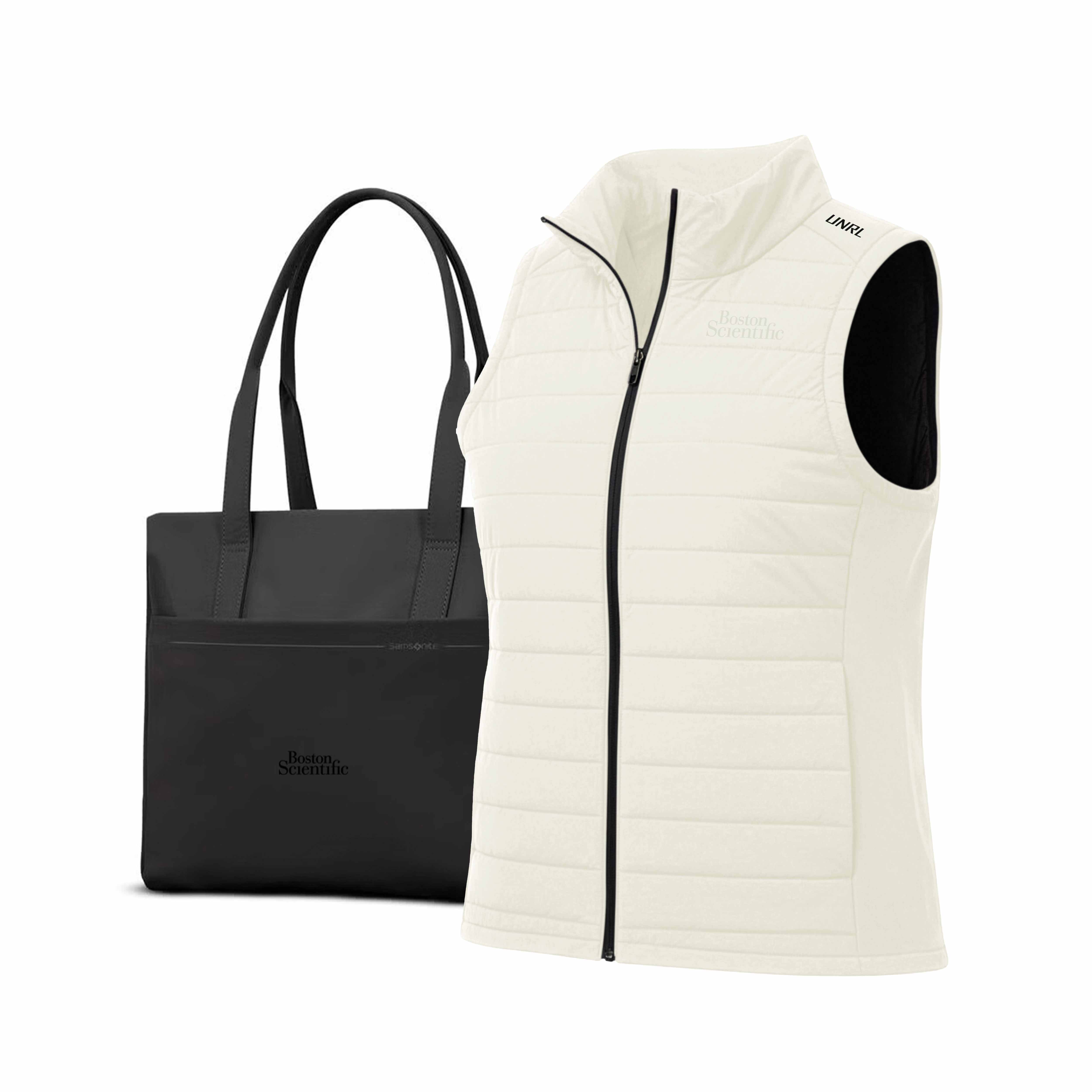 UNRL + Samsonite Women's Bundle - Coconut/Black