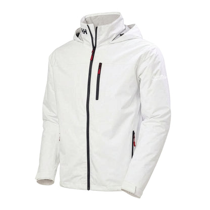 Helly Hansen Men's White Crew Hooded Midlayer Jacket 2.0