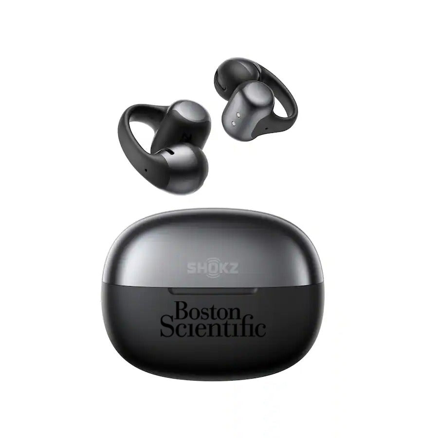 Shokz Black OpenDots ONE Open-Ear Clip-On True Wireless Bluetooth Earbuds